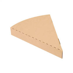 Thermobehälter für ein Stück Pizza, 18 x 23 x 3 cm, 100 Stück