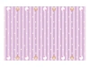 Cremefarbene Papiertischdecke, 120 x 180 cm, 1 Stück