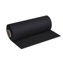 PREMIUM-Papiertischläufer auf Rolle, schwarz, 40 cm x 24 m, 1 Stück