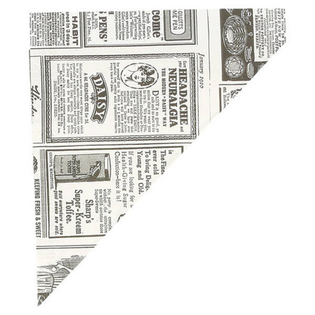 TIMES Papierservietten für Pommes frites, 70 g, 250 Stück