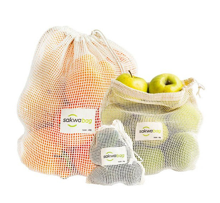 Obst- und Gemüsesäckchen, Set MIX, 3 Stück