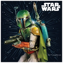 2-lagige Servietten „Star Wars“, 33 x 33 cm, 20 Stück