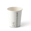 Papierbecher „Coffeelove“, 250 ml, Durchmesser 80 mm, 50 Stück