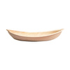 Schale aus Palmblättern „Kajak“, 21 x 11 x 4 cm, 25 Stück
