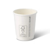 Doppelwandiger Pappbecher, Dispersionsbeschichtung, „Winter“, 250 ml, Durchmesser 80 mm, 25 Stück