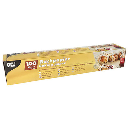 Backpapier auf Rolle, Kraftpapier, 38 cm x 100 m, 1 Stück