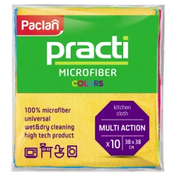 5Colors Paclan Mikrofasertücher, 38 x 38 cm, 10 Stück