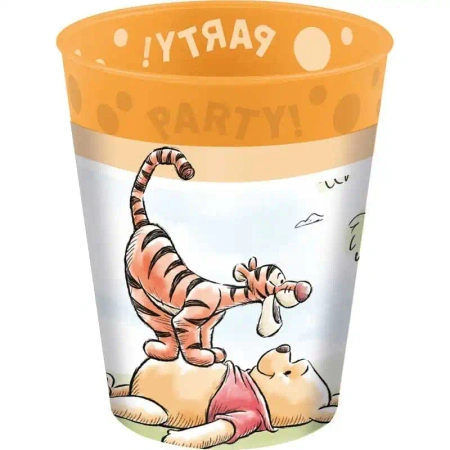 Mehrwegbecher „Winnie Puuh“, 250 ml, 4 Stück