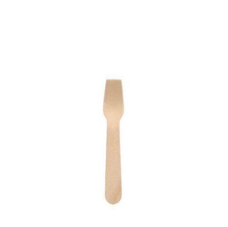 Holz-Eislöffel „Łopatka“, 9,4 cm, 100 Stück