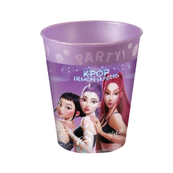 K-POP-Mehrwegbecher, 250 ml, 4 Stück