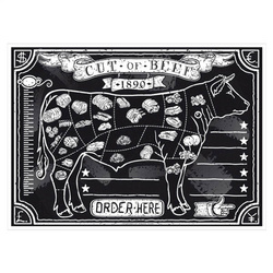 Papiertischsets „Steak House“, 31 x 43 cm, 500 Stück