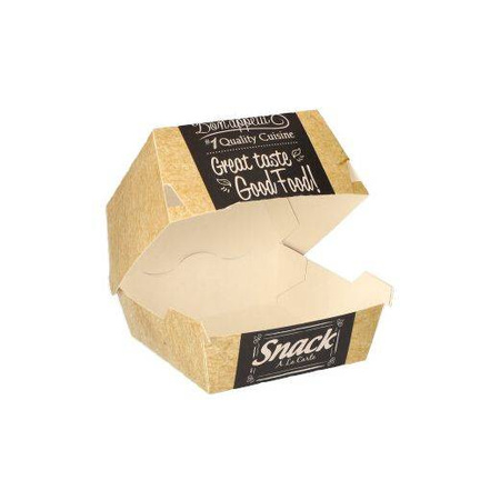 Good Food Burger-Box 9 x 9 x 7 cm, 50 Stück