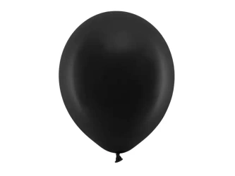 Latexballons, Schwarz, 30 cm, 100 Stk.