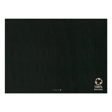 Papieruntersetzer, schwarz, „Recycled“, 31 x 43 cm, 250 Stück