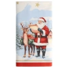 Papiertischdecke im Stofflook „Dear Santa“, 120 x 180 cm, 1 Stück