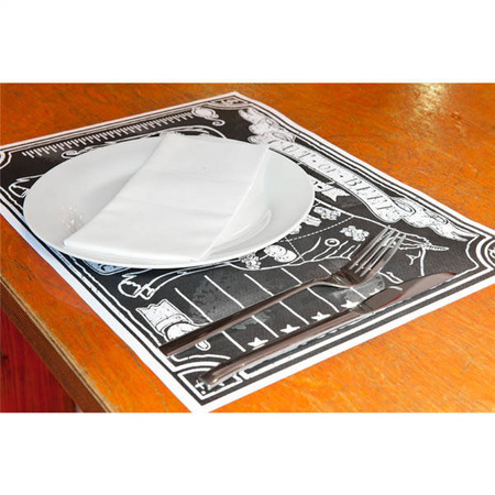 Papiertischsets „Steak House“, 31 x 43 cm, 500 Stück