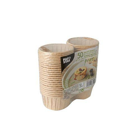 Papierbackförmchen 105 ml, 7 x 4 cm, 50 Stück