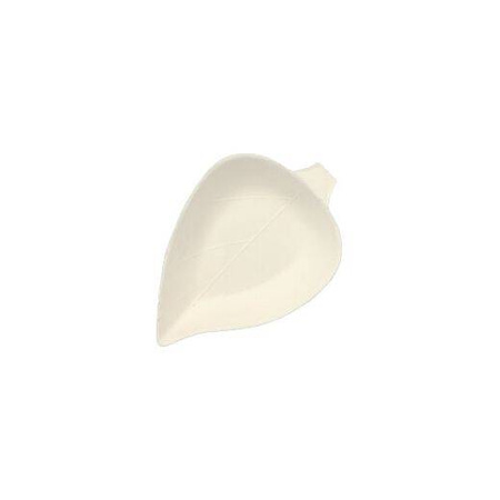 Zuckerrohr-Teller „Blatt“ 8 x 6 cm, 50 Stück