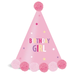 Papierhütchen „Birthday Girl“ 1 Stück