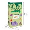 Papiertüte „ZOO“, 14 x 8 x 24 cm, 50 Stück