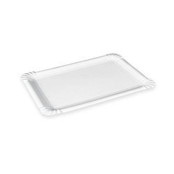 Weißes Papiertablett, 16 x 10 cm, 250 Stück