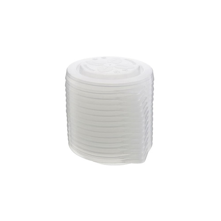 Wiederverwendbare Deckel für „Happy Cups“-Becher, Durchmesser 9,5 cm, 60 Stück