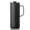 RAGS'y MOSHI Thermosflasche, schwarz, 600 ml, 1 Stück