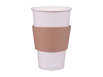 Becher-Manschette 350-500 ml, Kraft, 50 Stück.