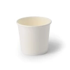 Weißer Pappbecher für Eis, 300 ml, Durchmesser 92 mm, 50 Stück