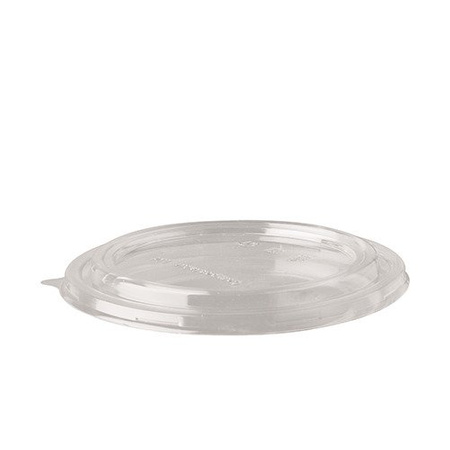 Runder PLA-Deckel für Papierbehälter, Durchmesser 150 mm, 50 Stück