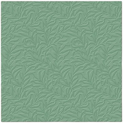 3-lagige, geprägte Servietten, hellgrün, 33 x 33 cm, 20 Stück