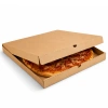 Pizzakarton aus Kraftpapier, 32 x 32 x 4 cm, 100 Stück
