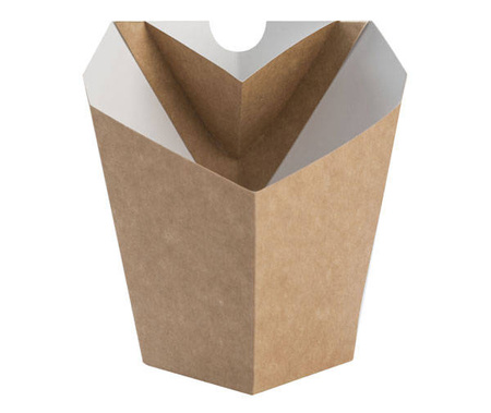 Frittierkorb mit Platz für DIP, 6 x 6 x 10,5 cm, 100 Stück