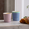 Pastellfarbener Vegware-Papierbecher, 120 ml, Durchmesser 62 mm, 50 Stück
