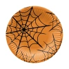 Runder Pappteller „Funny Halloween“, Durchmesser 18 cm, 8 Stück