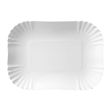 Ovale Papierschale, 17 x 13 x 3 cm, 250 Stück