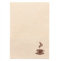 Einlagige Servietten „Coffee“, 17 x 17 cm, 200 Stück