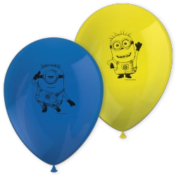 Latexballons „Minions“, 28 cm, 8 Stück