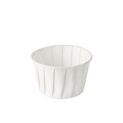 Papier-Dressingbecher 90 ml, 6,3 x 5 cm, 100 Stück