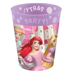 Mehrwegbecher „Disney‑Prinzessinnen“, 250 ml, 4 Stück