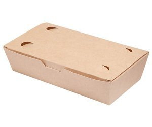 Kleine Lebensmittelbox 20 x 10 x 5 cm, 100 Stück