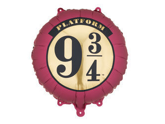 Folienballon „Harry Potter – Bahnsteig“, 35 cm, 1 Stk.