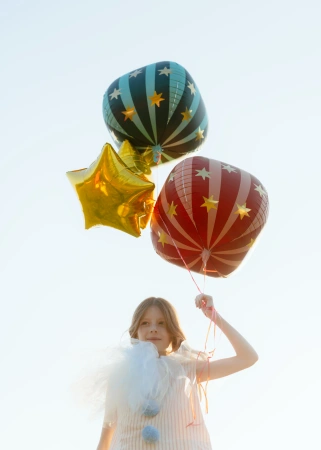 Folienballon „Pastel Bouquet“, 46 cm, 1 Stück