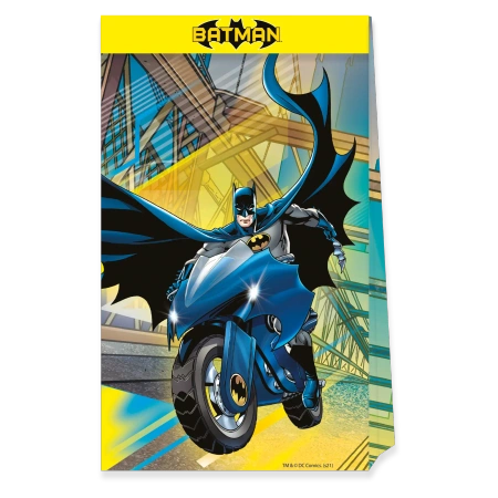 Papiertüten „Batman“ 16 x 22 cm, 4 Stück