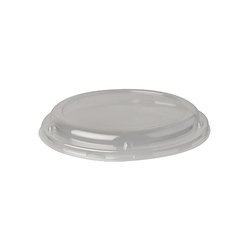 Runder Deckel für 350-ml-PLA-Behälter, 50 Stück