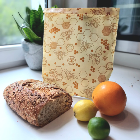 Wachsbecher „Bienen“ L 23 x 32 cm, 1 Stück