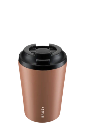RAGS'y Simply Cup Thermobecher Mocha 340 ml, 1 Stück