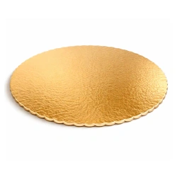 Tortenunterlage, dick, goldfarben, 30 cm, 1 Stück