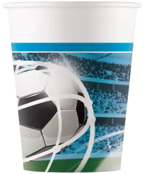 Papierbecher „Fußball“ 200 ml, 8 Stück