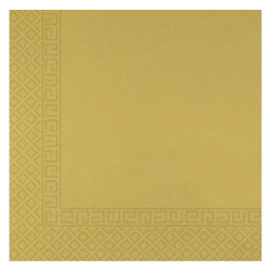 3-lagige Servietten „Gold Party“, 33 x 33 cm, 20 Stück